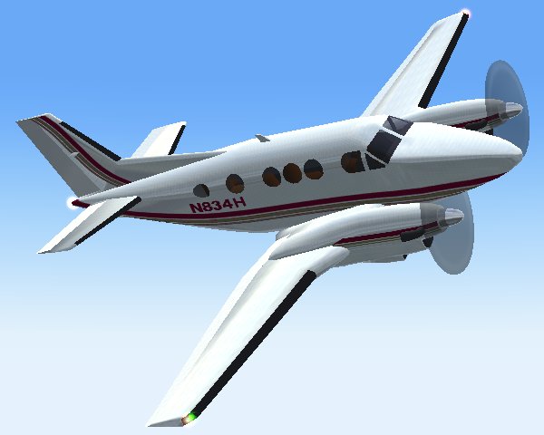 Fs2004 Beechcraft Kingair C90B