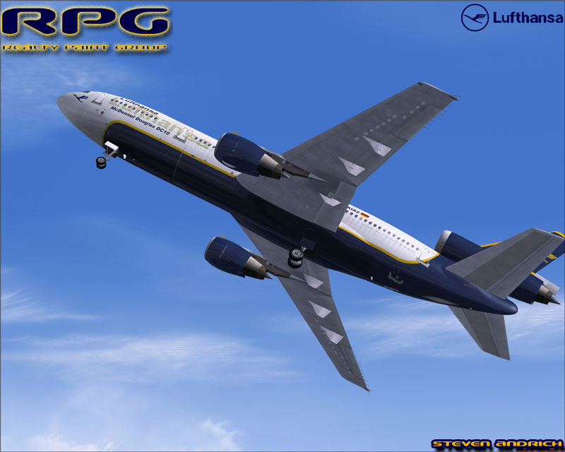Fs2002 Lufthansa Dc-10 Rpg-Reality Painters Group — 1