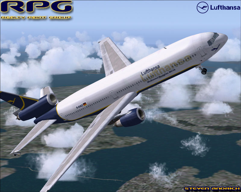 Fs2002 Lufthansa Dc-10 Rpg-Reality Painters Group
