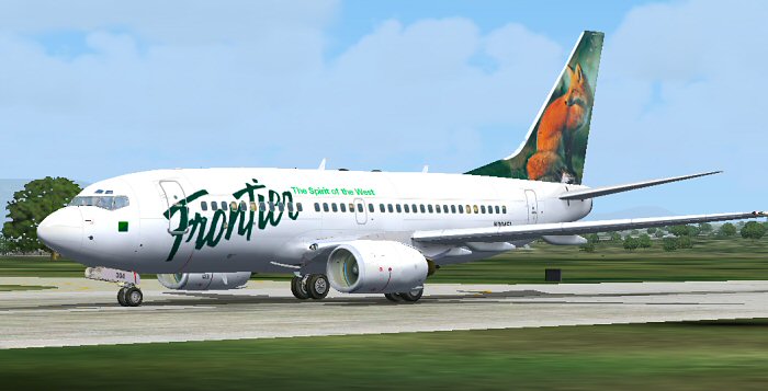 Frontier Fox Fictional Livery By Bill Browning