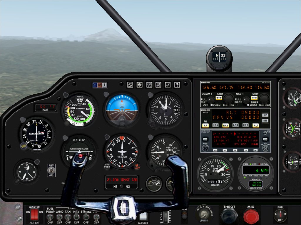 // Fs2004 Panel // Panel For Fs2004, By Ken Mitchell — 1