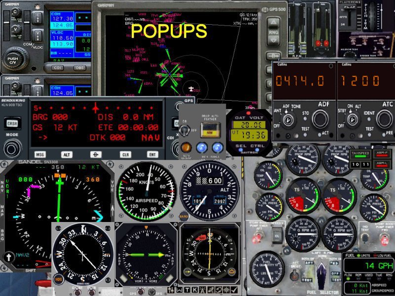 Fs2002 Project Globetwotter Dhc6-300, Air Labrador, Reg_Id C-Ghbp