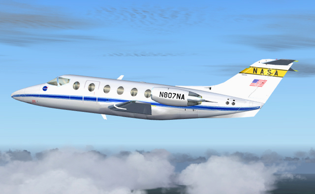 Fs2002 Eaglesoft Development Group Beechjet 400A Nasa Repaint