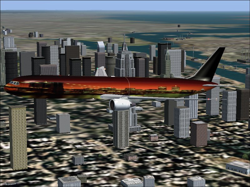 Fs2004 Boeing 767-400 World Trade Center Commemorative : Today Marks The 2Nd Anniversary O