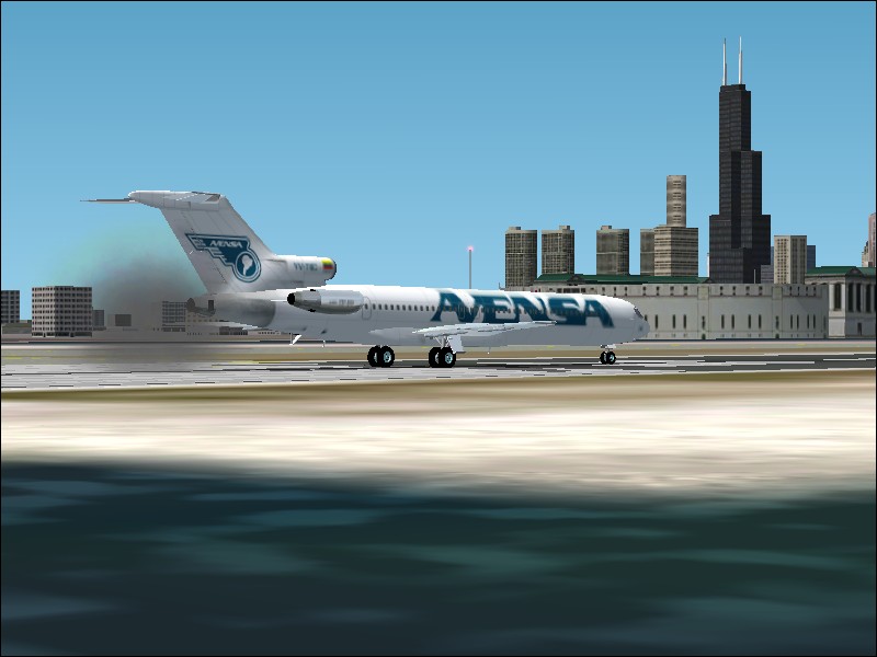 Fs2002 Boeing 727-294 (1979) In Avensa Livery