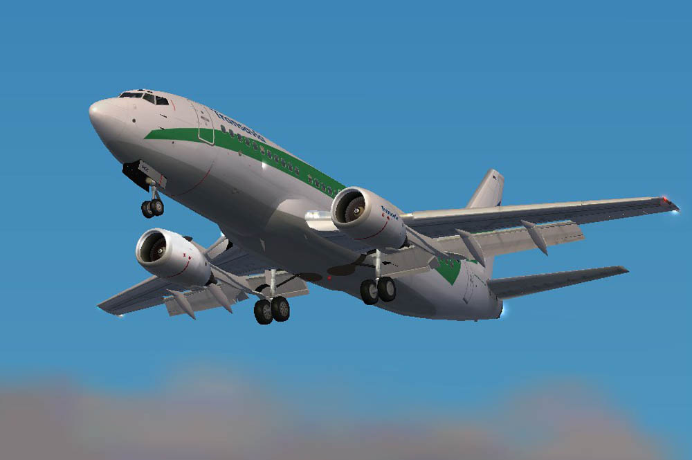 Boeing 737-700 Transavia Airlines Registration Ph-Xrz This Is A Textures Repaint Of The Ff