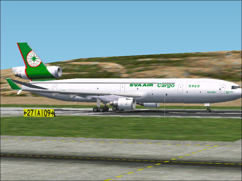 Flight Simulator 2002 Mcdonnell Douglas Md-11F Eva Air
