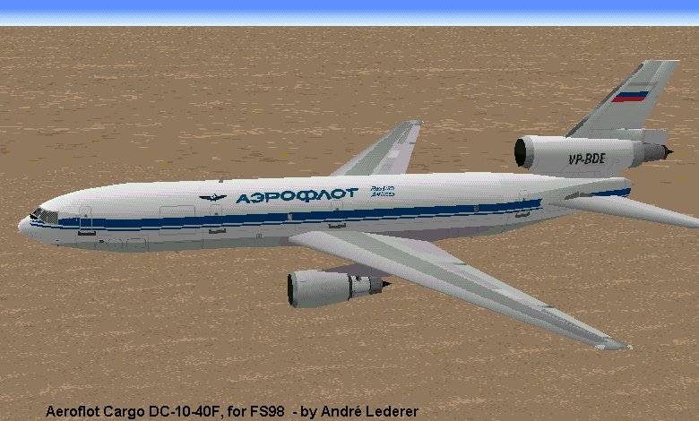 Boeing Mdd Dc-10-40F Of Aeroflot (Russia), Registration Vp-Bav — 1