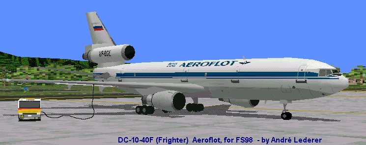 Boeing Mdd Dc-10-40F Of Aeroflot (Russia), Registration Vp-Bav