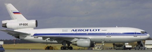 Boeing Mdd Dc-10-40F Of Aeroflot (Russia), Registration Vp-Bav