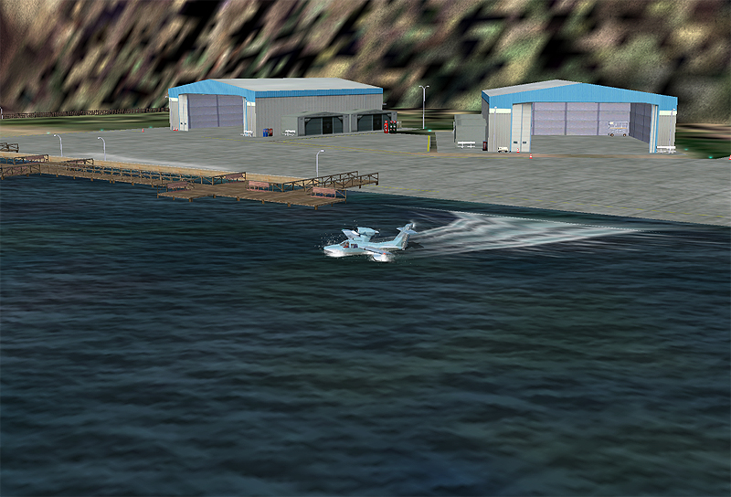 Fs2002/Fs2004 Greek Scenery Kounos, Greece A Small (Fictional) Grass Airfield In Kounos, S — 1
