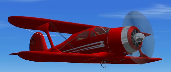 Fs2002/Fs2004 Beechcraft G-17S Staggerwing The Last Of A Long Successful Line Of Negative