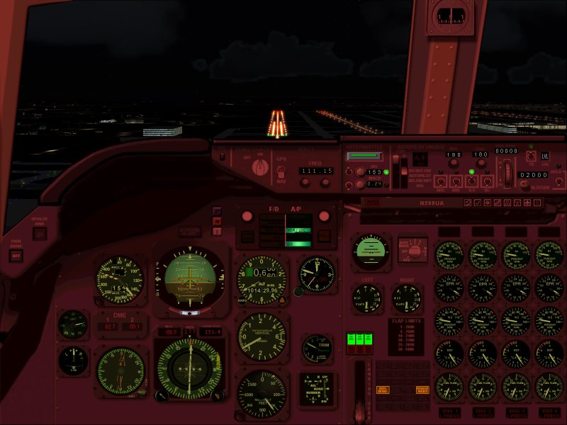 Fs2004 Panel By Ken Mitchell This Panel Was Made For Use With Mike Stones Aircraft