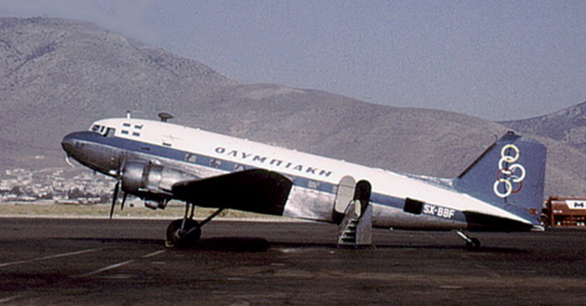 Olympic Airways Douglas Dc3 For Flight Simulator 2004 A Century Of Flight This File Change