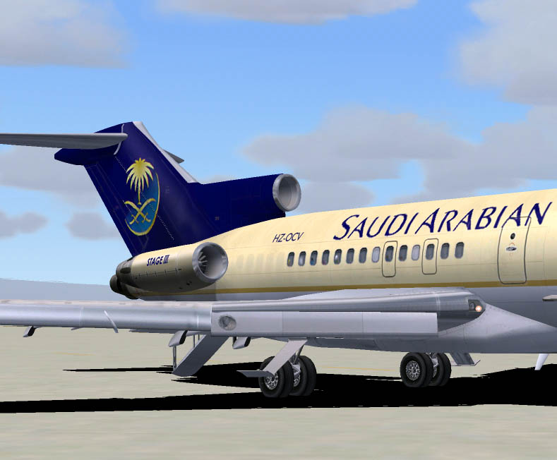 Fs2004 Saudi Arabian Airlines Boeing 727-21, Registration Hz-Ocv, Used For Special Flights