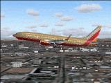 Fs2004 Southwest Airlines Boeing 737-700