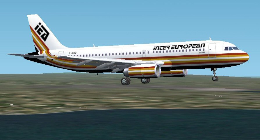 Airbus A320 Originally Of Inter European Airlines And Subsequently Of Airtours