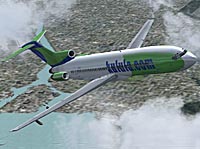 Kulula.com 727 Textures Repaint (Textures Only) Requires Captain Sim 727 Addon Aircraft Su