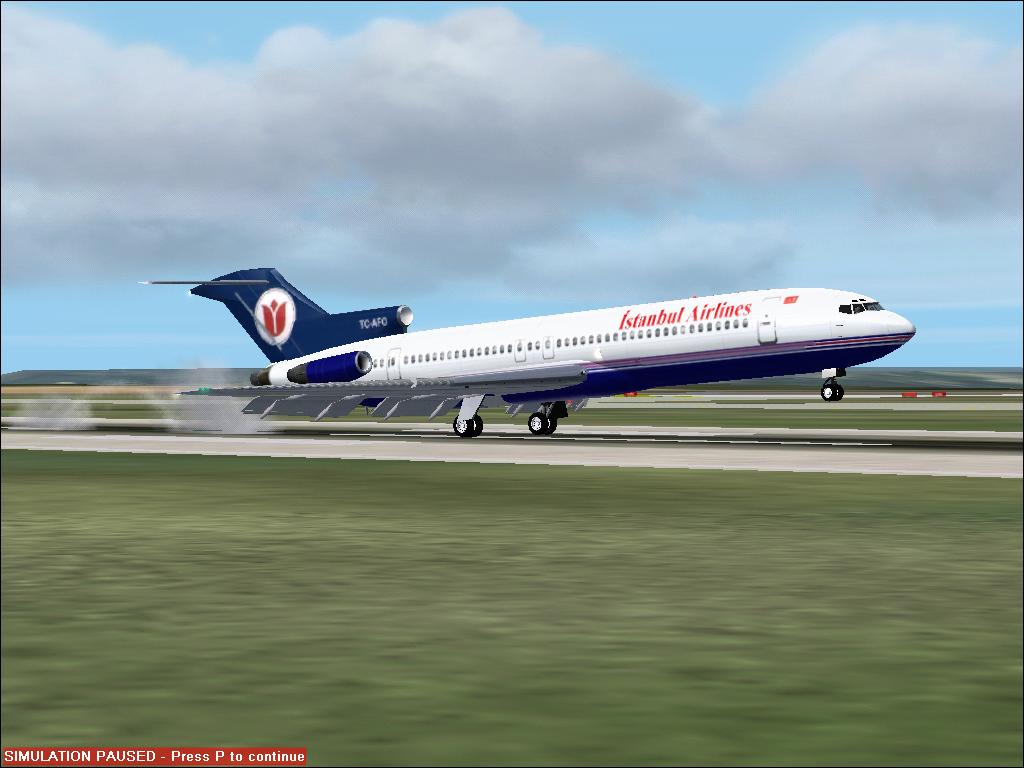 Fs2004 Ýstanbul Airlines B727-2F2