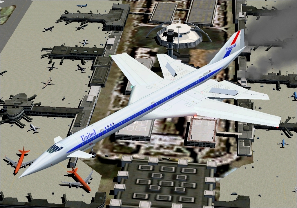 Fs2004 Sst2010 North America Brand-New Sst2010 Series Upgraded For Fs2004 Flights