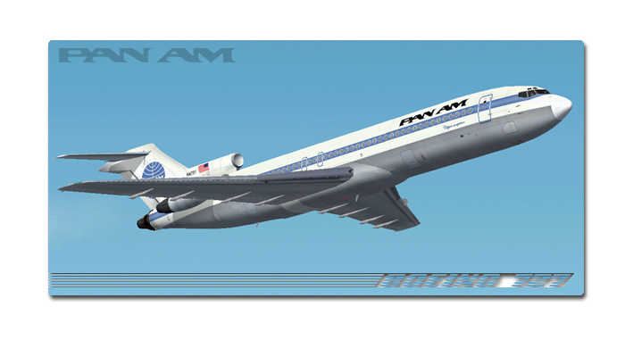 This Is A Textures Repaint Of My Previous Boeing 727-200 In The Colour Of Pan Am Clipper C