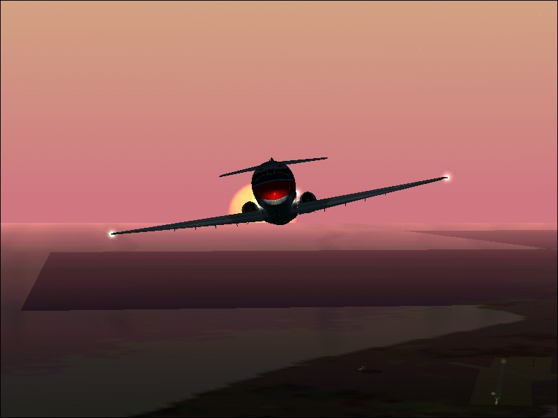 Fs2002 Aircraft-Mcdonnell Douglas Dc9 Super 80 Continental Airlines Aircraft By Stewart Gl