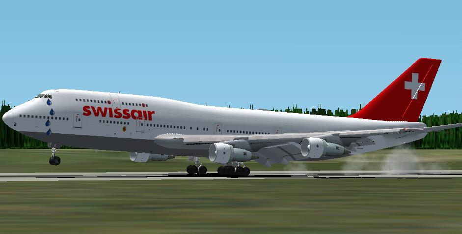 Project Opensky Boeing 747-300 For Fs2002 Exclusively Paint Kit This Aircraft Is Made By P