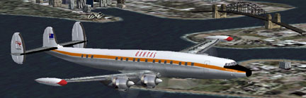 Fs2002 Lockheed 1049H Qantas Textures For Mike Stones Lockheed 1049G Super Constellation I
