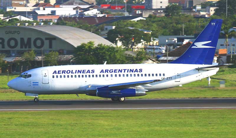 Fs2004 737-200 Erolineas Argentinas 2003 Boeing 737-200 V2 Series By Yeodesigns