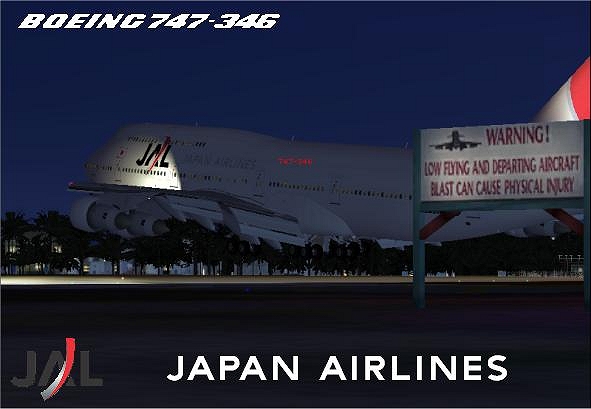 Project Opensky Boeing 747-300 For Fs2002 Exclusively Paint Kit