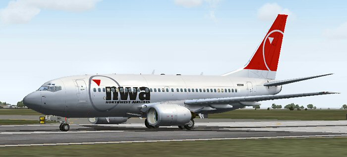 New Northwest Airlines Fictional Livery By Bill Browning