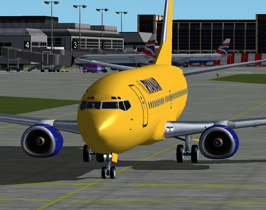 Fs2002 Ffx-Boeing 737-3Q8 Ryanair Livery — 1