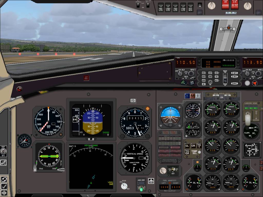 Atr 42/72 Panel For Fs2004 Only, Made By Marco Spada Using A Custom Bitmap And Third Party