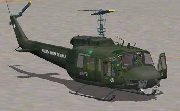 Chilean Air Force Bell Uh-1H