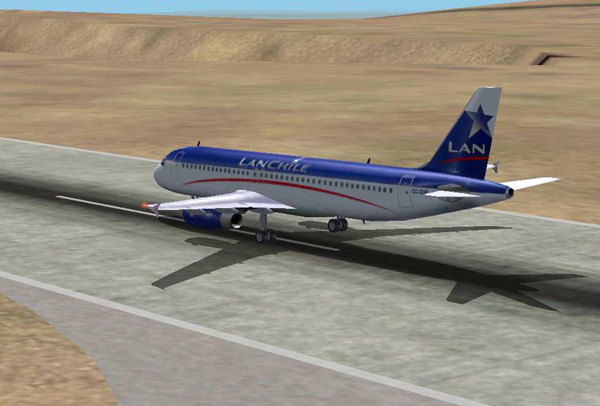 Fs2002-Fs2004 Lan Chile Aircraft Pack A Complete Set Of Three Lan Chile Airplanes This Pac