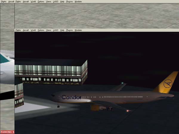 Fs2002 B767-300Pw Fspainters Textures For Condor Livery, Created In Dxt Format For Dynamic