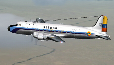 Fs2002 Satena Douglas Dc-4 Textures Exclusively Registration Fac1106 Founded In 1962 As A