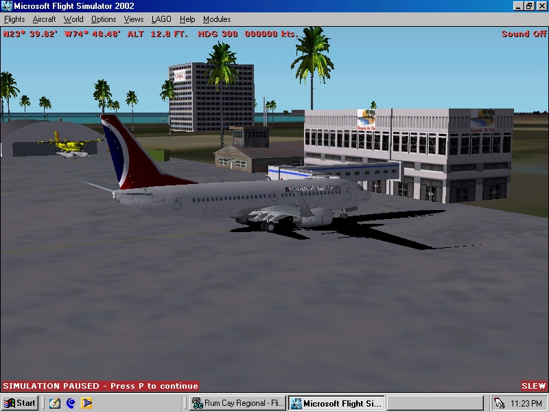 Fs2002/Fs2004 Scenery Welcome To Rum Cay Regional Airport (Myeo) Designed By: Todd Lucas (
