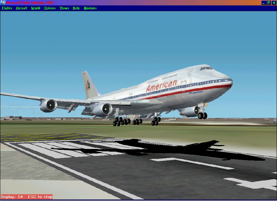 American Airlines Boeing 747-400 Fs2002 G-Max Version 3 Pax Ge This Aircraft Has Highly De
