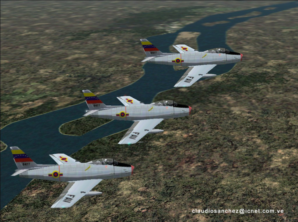 F-86F Sabre Fuerza Aerea Venezolana (Fav) / Fs2002/2004 >>Veintidós (22) De Estos Cazas Fu