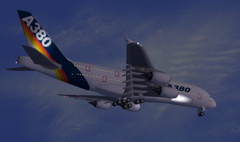 Fs2004 Airbus House Colors, Airbus A380 Promx Version Fs9 Modifications Of The Mdl Was Mad