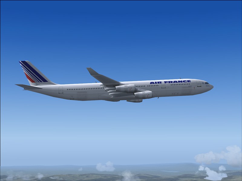 Fs2002 Air France A340-300