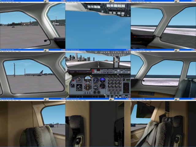 Fs2002 Bae146 Panel Completely New Version Of The Bae146 Panel For Fs2002 (Works With Or W