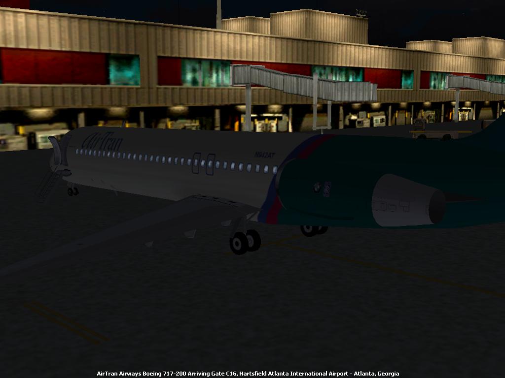 Airtran Airways Boeing 717-200 For Flight Simulator 2004 By Tommy Griffin
