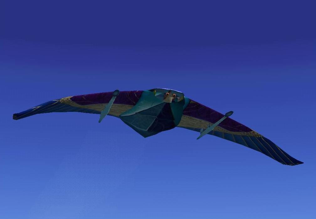 Fs2004/2002 Goauld Death Glider From Stargate Sg1