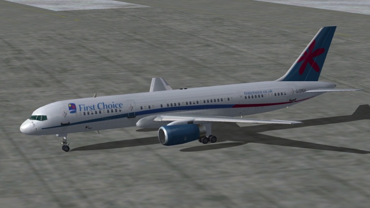 Fs2002/4 First Choice Airways Boeing 757-200 Uk Airline Air2000 Rebranded As First Choice