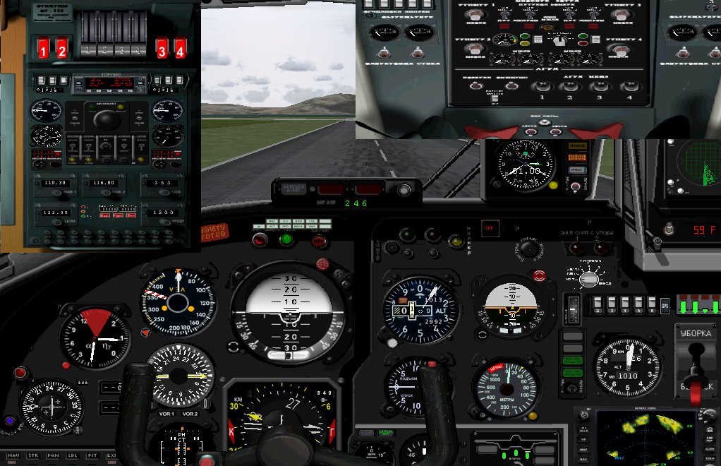 Fs2004 Mediterranea An-124B