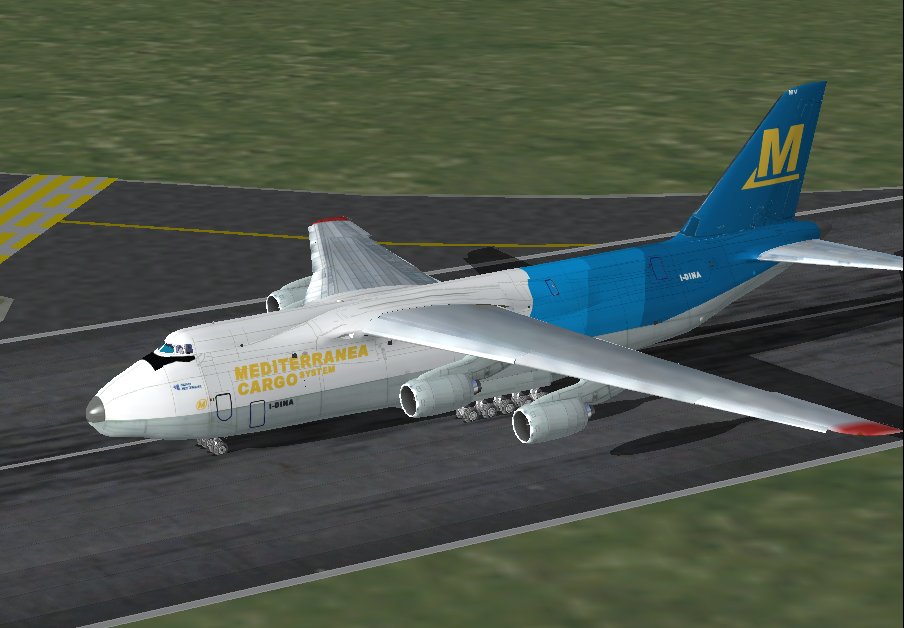 Fs2004 Mediterranea An-124B