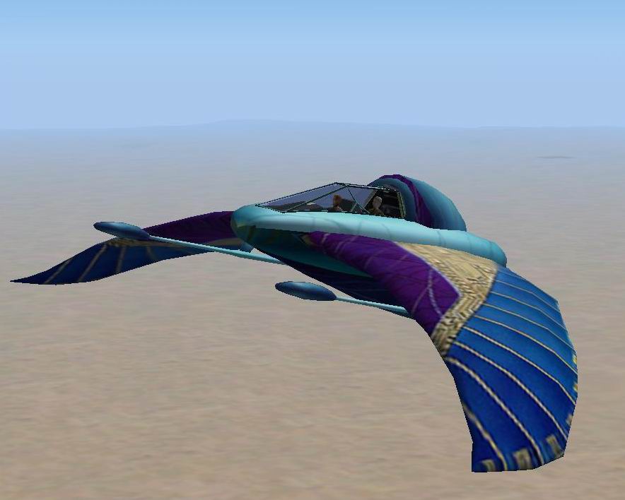Fs2004/Fs2002 Stargate Goauld Death Glider 2, Heru Class