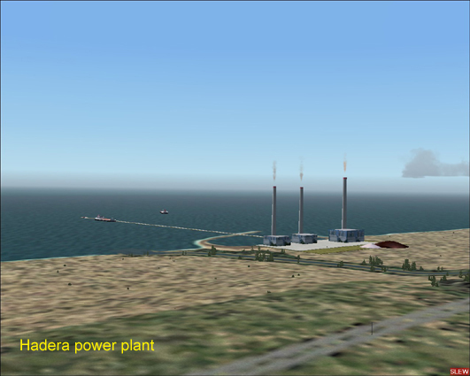 Fs2002/Fs2004 Orot Rabin Power Plant Israel (Named After The Late Israeli Prime Minister)